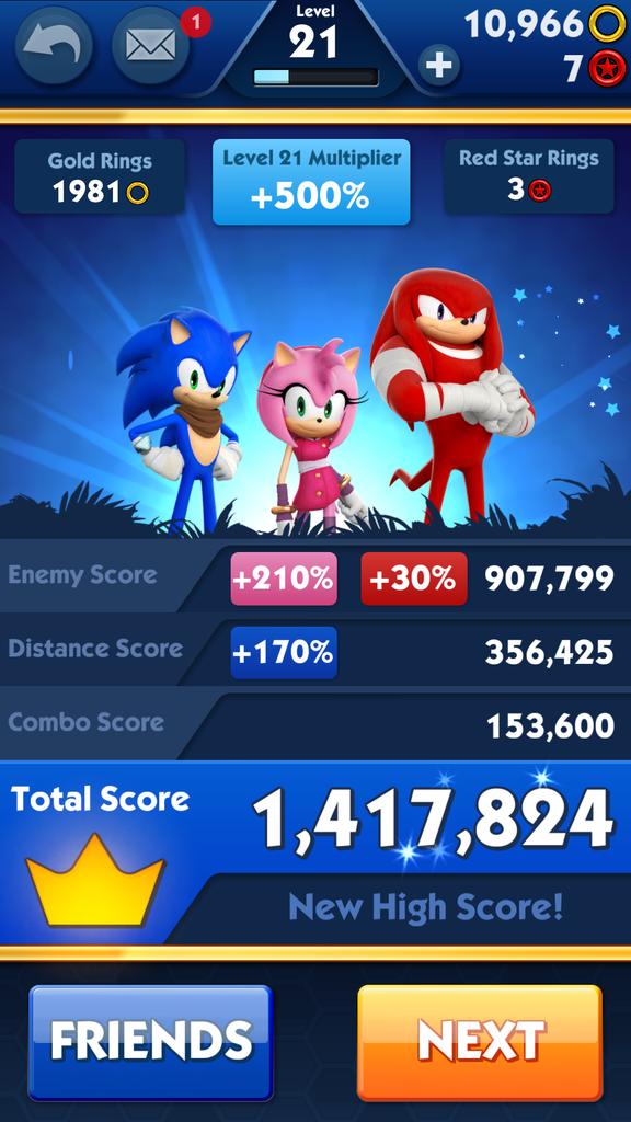Sonic Dash 2: Sonic Boom on the App Store