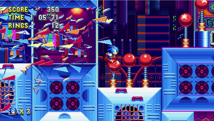 Sonic Mania : Nemesis Revenge ! #2 Studiopolis Zone ( sprite