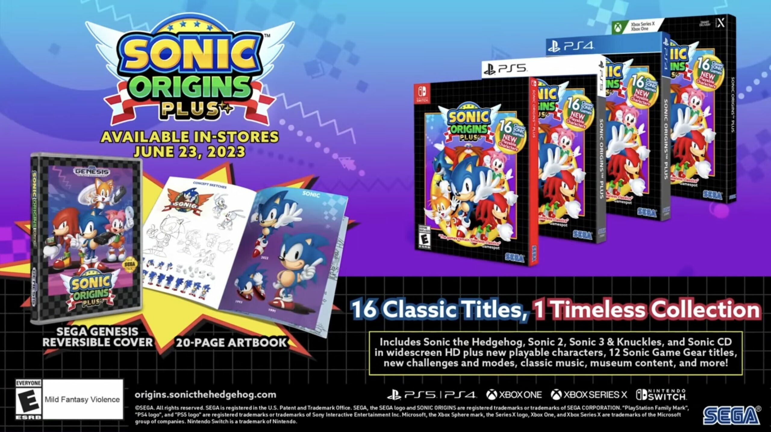 Sonic Origins Editions And Content Packs Detailed - Game Informer