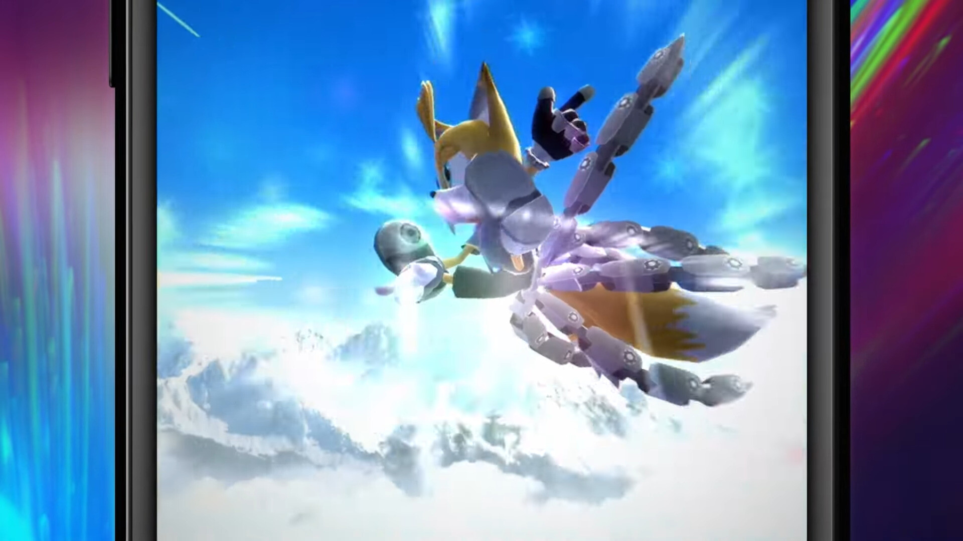 Sonic Mobile Blowout! Sonic Prime Dash, Super Silver, Dragon
