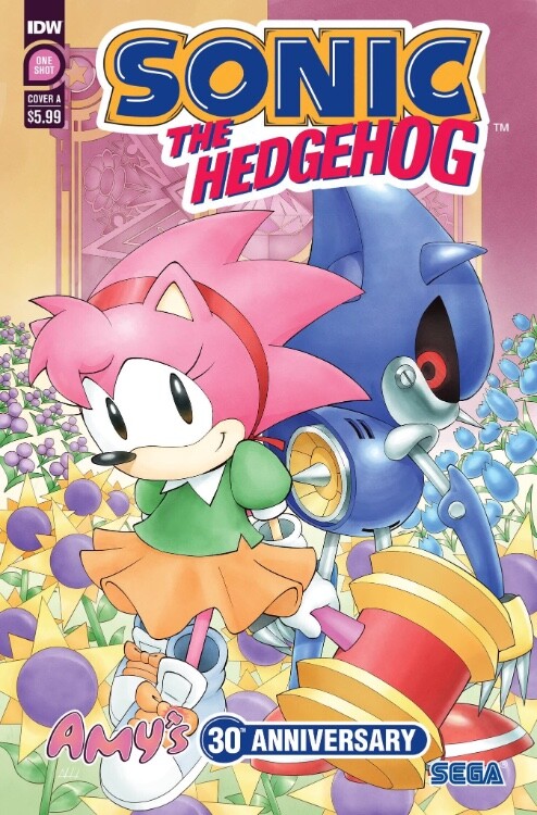 More information about "Amy Rose Starring In Her Very Own 30th Anniversary One-Shot Comic"