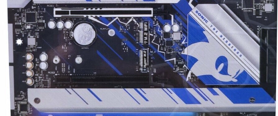 More information about "ASRock Launches Sonic the Hedgehog Themed PC Motherboard"