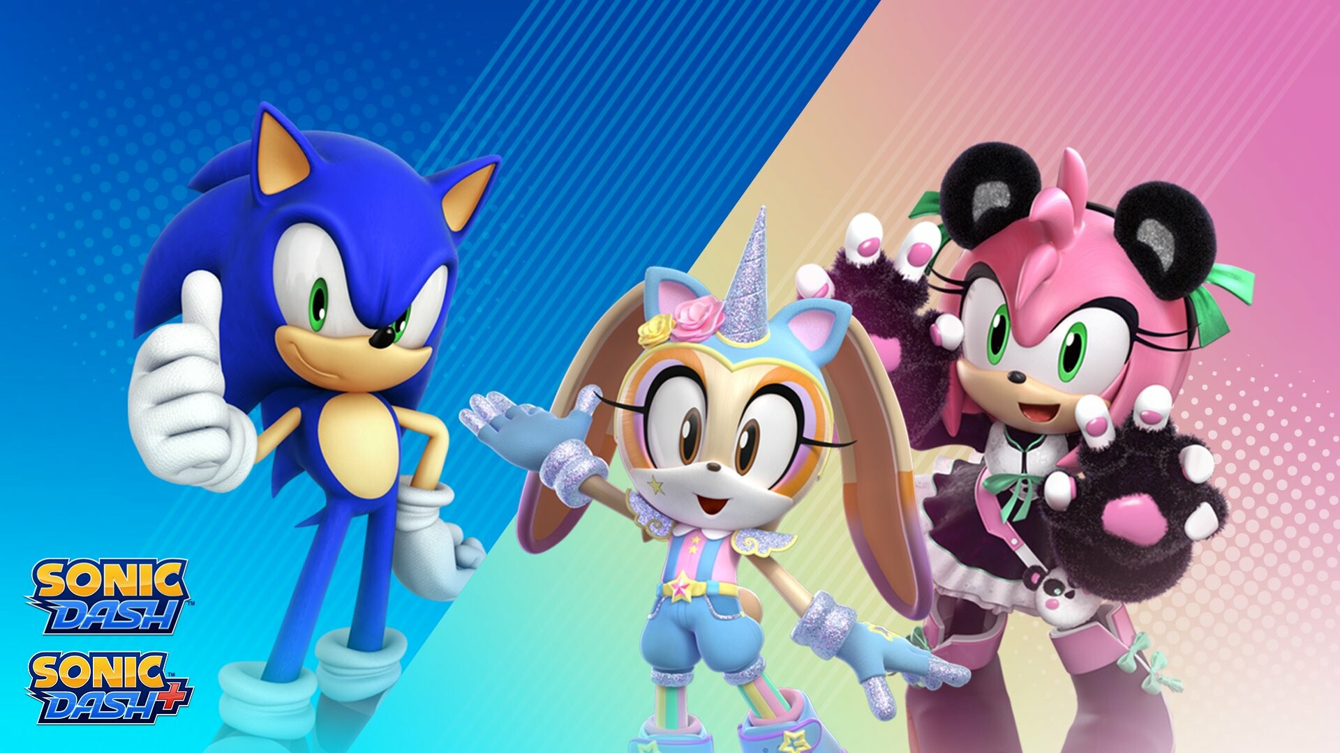 Sir Galahad and Panda Amy Announced for Sonic Forces Speed Battle