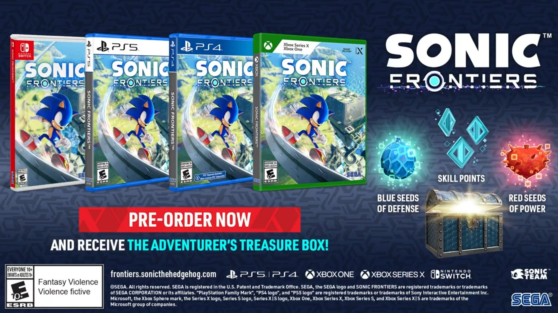 Sonic Frontiers Digital Ps4 & Ps5 - HF Games