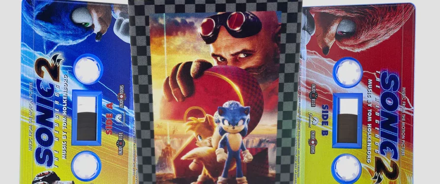 More information about "Sonic 2 Movie Soundtrack is Now Available on Cassette Tapes via Limited Printing, Sonic 1 Movie vinyl available"