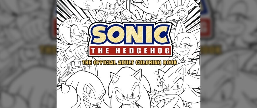  Sonic the Hedgehog: The Official Adult Coloring Book