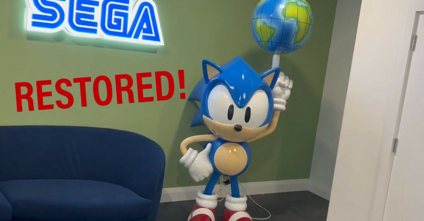 More information about "SEGAWORLD Sonic the Hedgehog Statue FOUND AND RESTORED!"