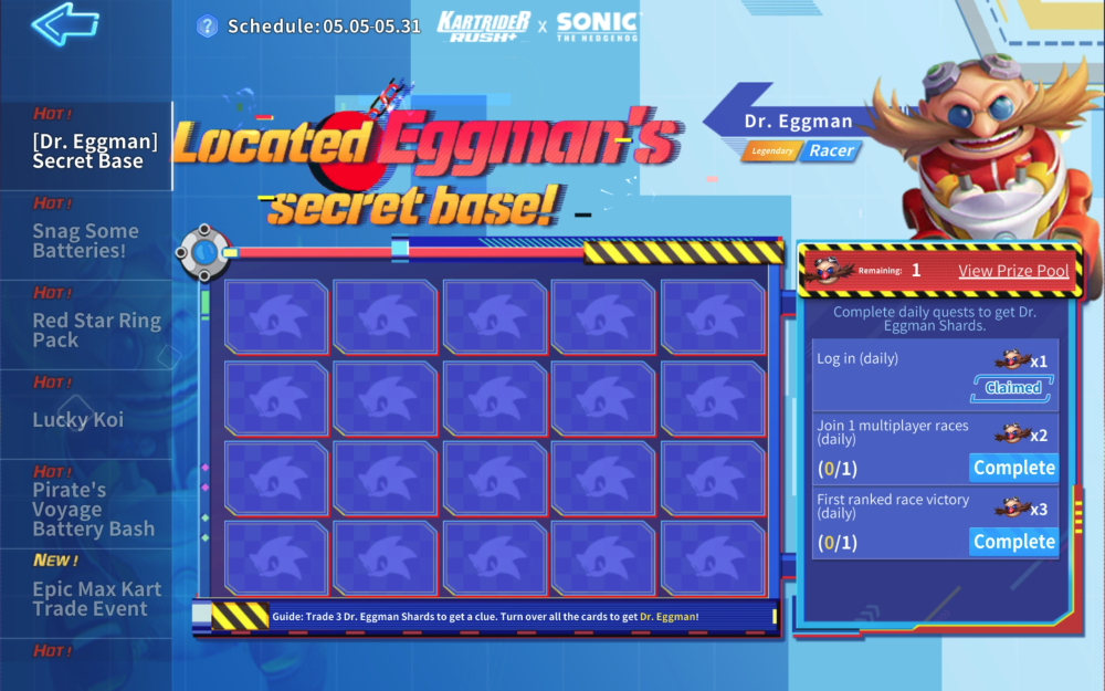 Guide to ALL Sonic Content in the KartRider Rush+ Crossover [U] - Features  - Sonic Stadium