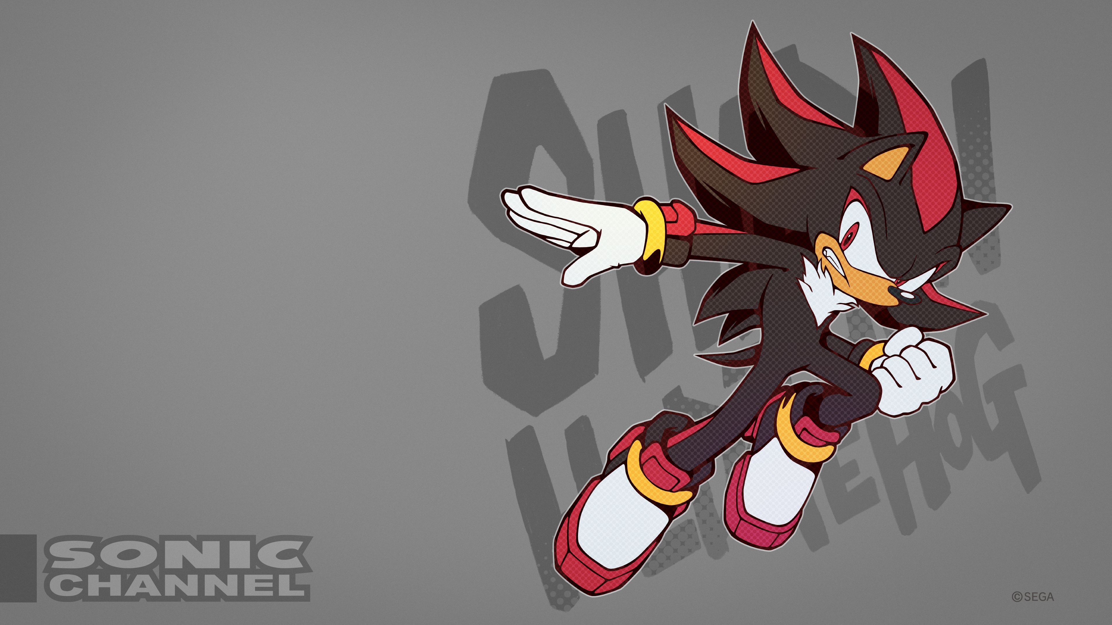 Shadow the Hedgehog Gets Serious in September 2023 Sonic Wallpaper