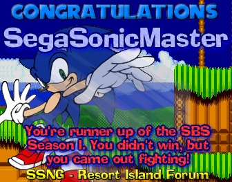 Sonic Battle Stadium Runner-Up Award - SegaSonicMaster (2002)