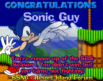Sonic Battle Stadium Runner-Up Award: Sonic Guy (2002)