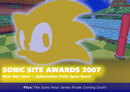 TSS Index Card - Sonic Site Awards 2007 (6 Jul 2007)