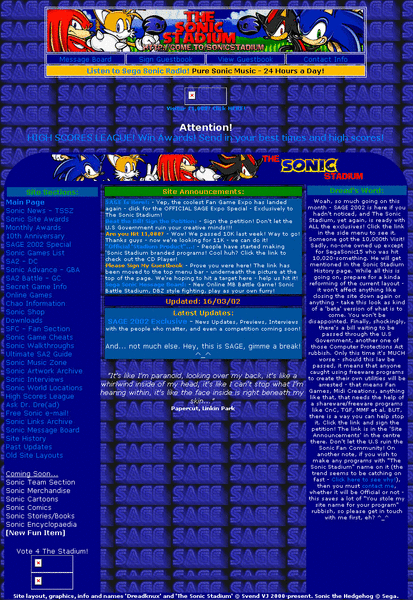 TSS Layout 3 - Rounded Design (Mar 2002)
