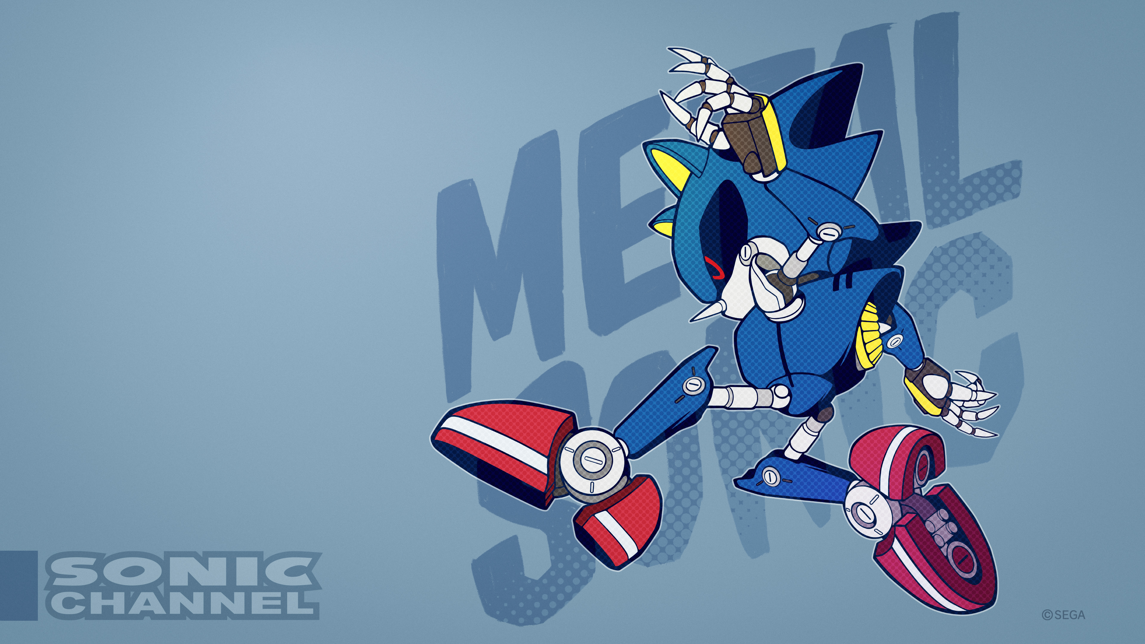Metal Sonic in 2023  Sonic, Sonic fan art, Sonic art
