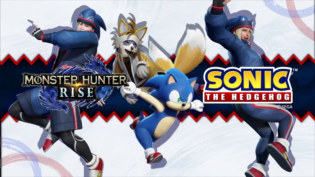 More information about "Sonic Collab Quests Leave Monster Hunter Rise in January"