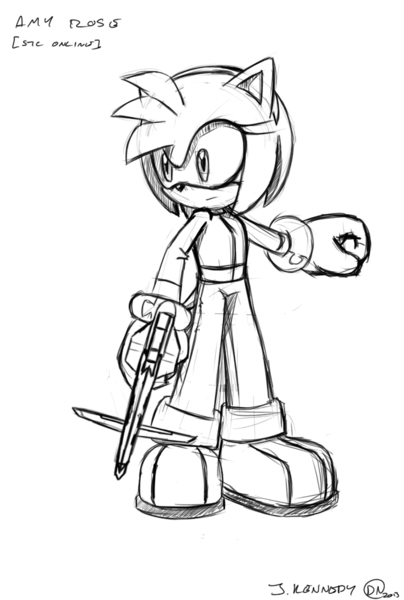 StC Online - Amy Rose Warm Up