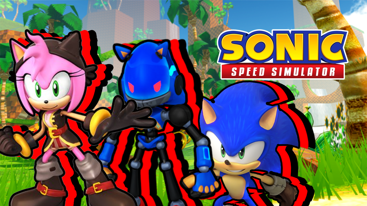 Sonic Speed Simulator: Search for Treasure with Black Rose and Chaos Sonic!