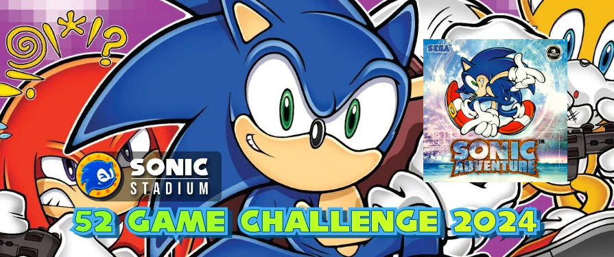 Sonic Stadium 52 Game Challenge Weekly Check in Week 11: Sonic Adventure Profile Gift