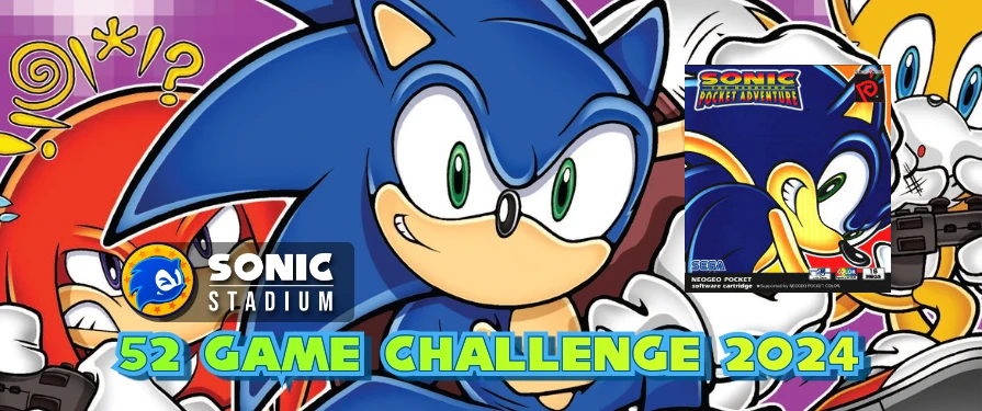 Sonic Stadium 52 Game Challenge Weekly Check in Week 12: Sonic Pocket Adventure Profile Gift