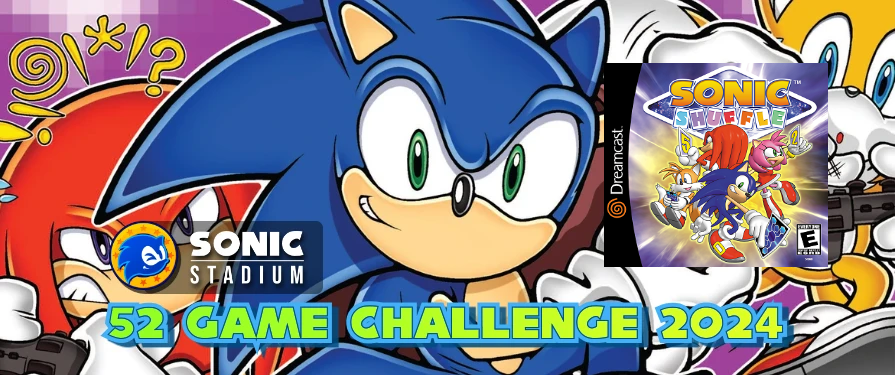 Sonic Stadium 52 Game Challenge Weekly Check in Week 13: Sonic Shuffle Profile Gift