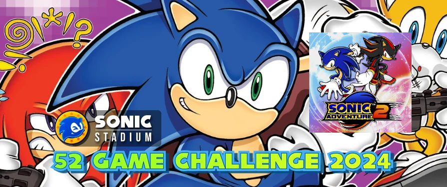 Sonic Stadium 52 Game Challenge Weekly Check in Week 14: Sonic Adventure 2 Profile Gift