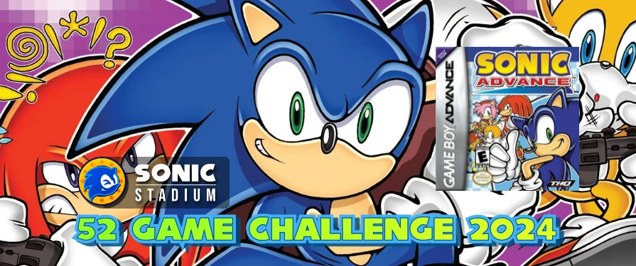 Sonic Stadium 52 Game Challenge Weekly Check in Week 15: Sonic Advance Profile Gift