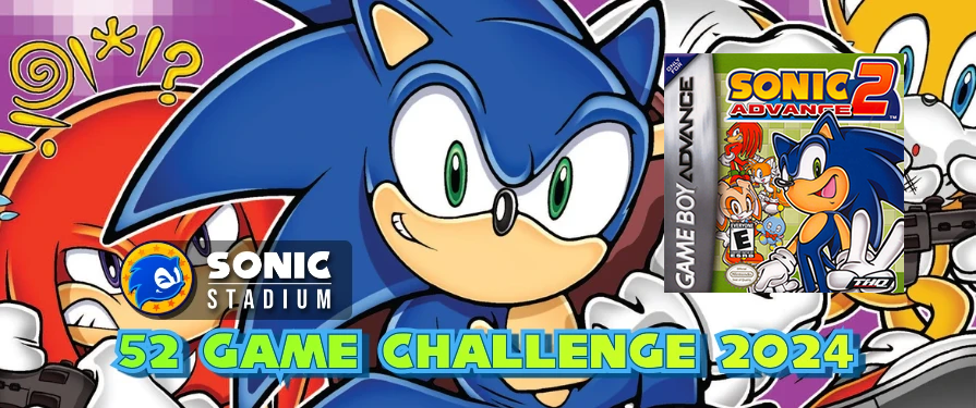 Sonic Stadium 52 Game Challenge Weekly Check in Week 16: Sonic Advance 2 Profile Gift