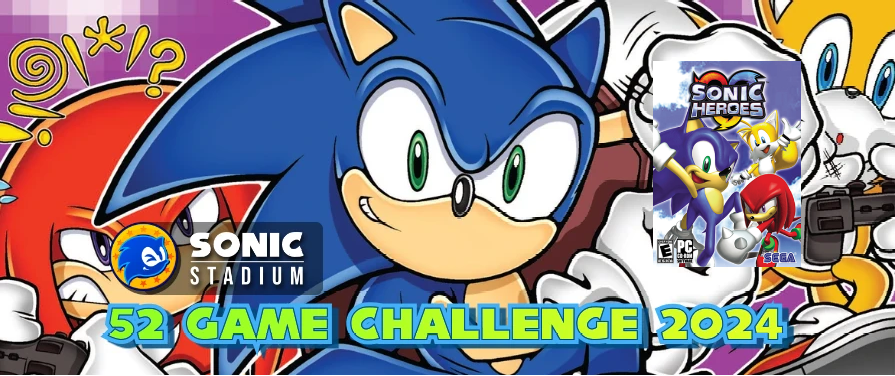 Sonic Stadium 52 Game Challenge Weekly Check in Week 18: Sonic Heroes Profile Gift