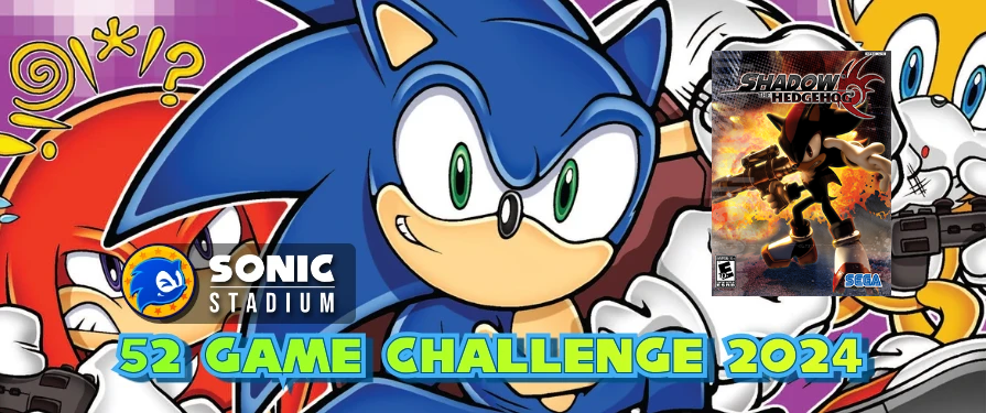Sonic Stadium 52 Game Challenge Weekly Check in Week 20: Shadow the Hedgehog Profile Gift