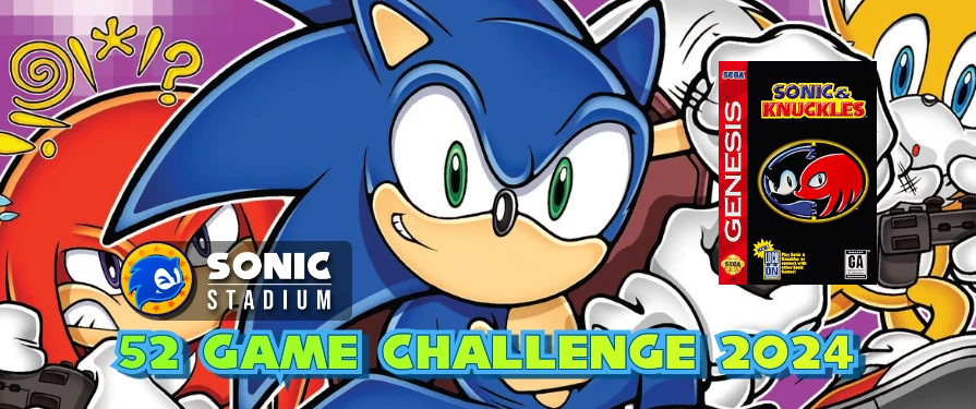 Sonic Stadium 52 Game Challenge Weekly Check in Week 3: Sonic & Knuckles Profile Gift