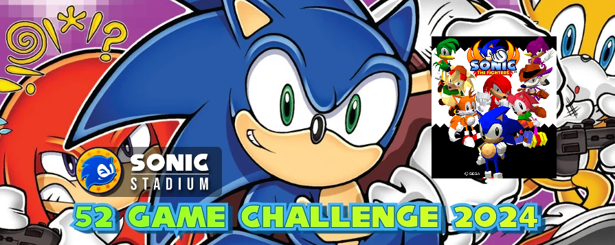 Sonic Stadium 52 Game Challenge Weekly Check in Week 9: Sonic the Fighters Profile Gift