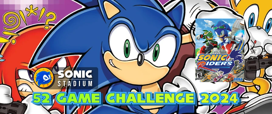 Sonic Stadium 52 Game Challenge Weekly Check in Week 22: Sonic Riders Profile Gift
