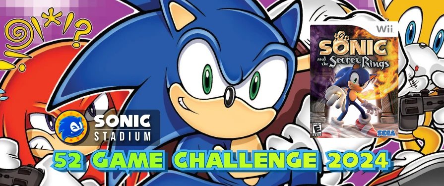Sonic Stadium 52 Game Challenge Weekly Check in Week 25: Sonic and the Secret Rings Profile Gift