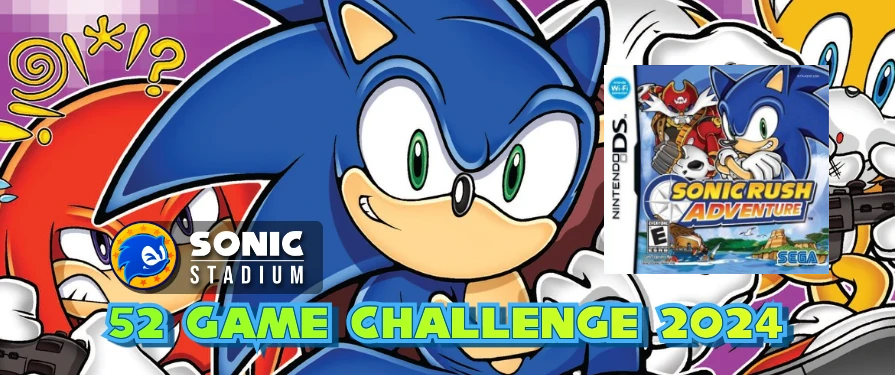 Sonic Stadium 52 Game Challenge Weekly Check in: Sonic Rush Adventure Profile Gift