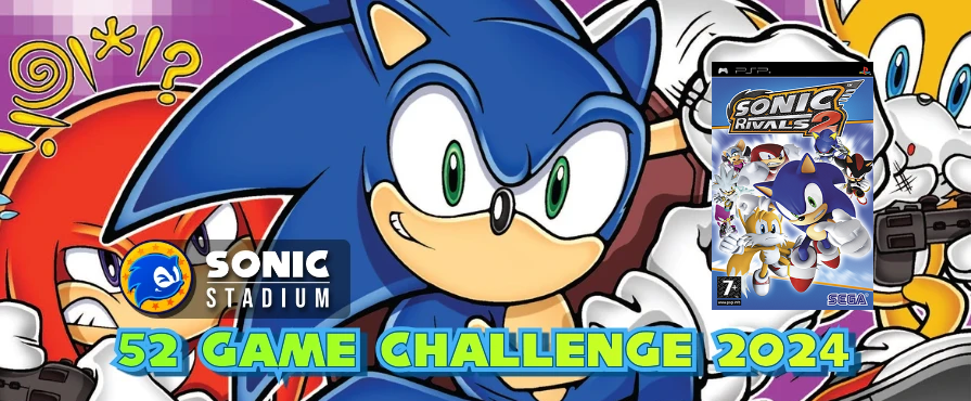 Sonic Stadium 52 Game Challenge Weekly Check in Week 28: Sonic Rivals 2 Profile Gift