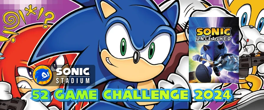 Sonic Stadium 52 Game Challenge Weekly Check in Week 29: Sonic Unleashed Profile Gift