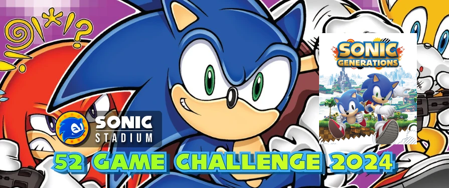 Sonic Stadium 52 Game Challenge Weekly Check in Week 35: Sonic Generations Profile Gift