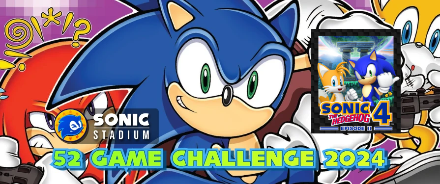 Sonic Stadium 52 Game Challenge Weekly Check in Week 36: Sonic 4 Episode 2 Profile Gift