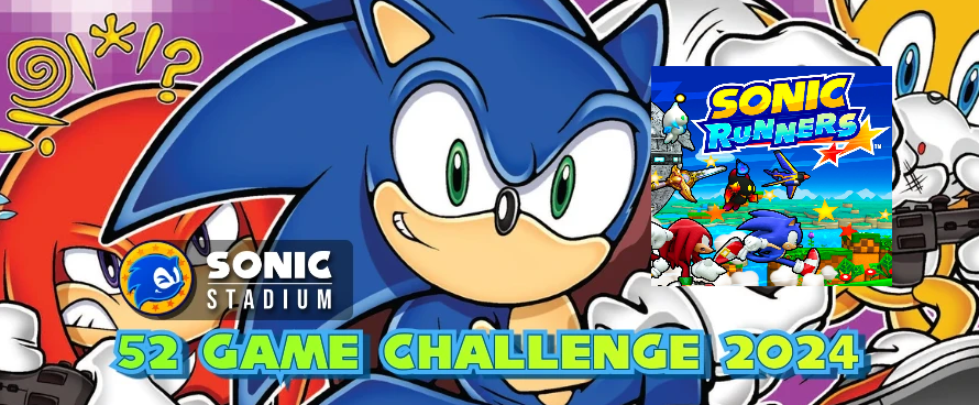 Sonic Stadium 52 Game Challenge Weekly Check in Week 40: Sonic Runners Profile Gift