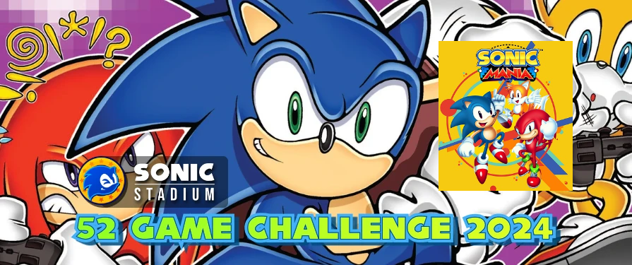 Sonic Stadium 52 Game Challenge Weekly Check in Week 42: Sonic Mania Profile Gift