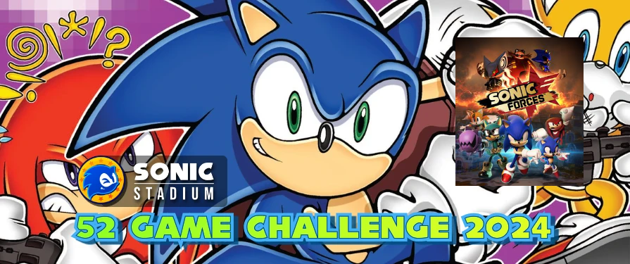 Sonic Stadium 52 Game Challenge Weekly Check in Week 44: Sonic Forces Profile Gift