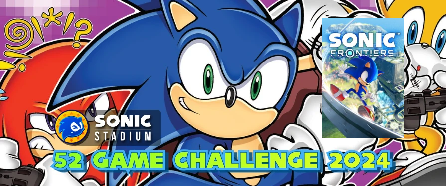 Sonic Stadium 52 Game Challenge Weekly Check in Week 46: Sonic Frontiers Profile Gift