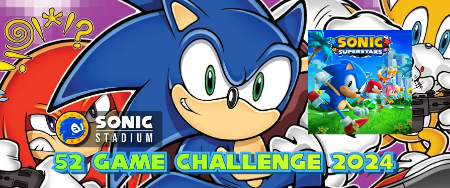 Sonic Stadium 52 Game Challenge Weekly Check in Week 49: Sonic Superstars Profile Gift