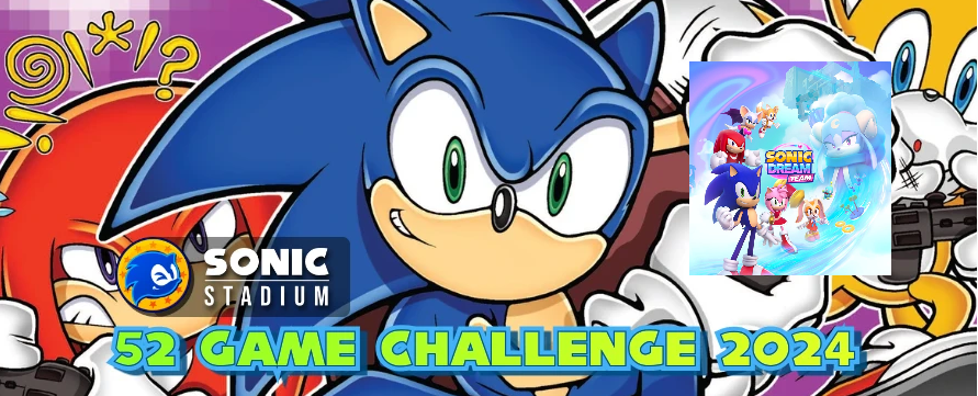 Sonic Stadium 52 Game Challenge Weekly Check in Week 50: Sonic Dream Team Profile Gift