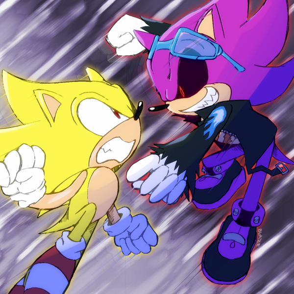 Super Sonic vs Super Scourge [RaffP]