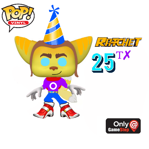 Ratchet25tx with party hat