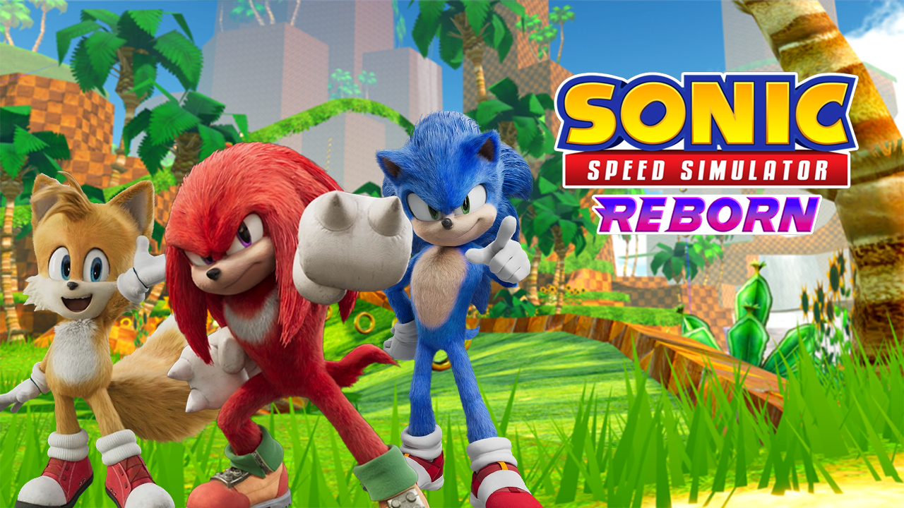 Sonic Speed Simulator: Movie Sonic, Movie Tails & (Movie) Knuckles
